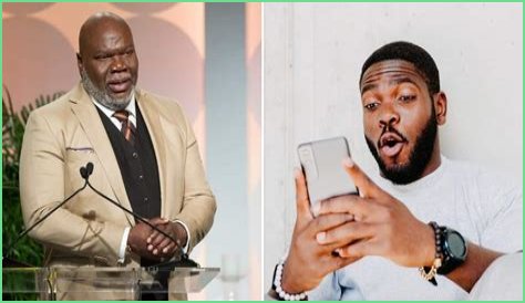 Chris Excel Gets Blocked by Bishop TD Jakes After Inappropriate Post About His Bald Head